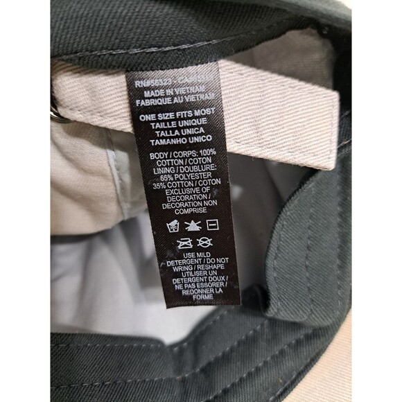 Nike Golf Distressed Strapback Gray Adjustable Hat Cap Baseball - Picture 11 of 12